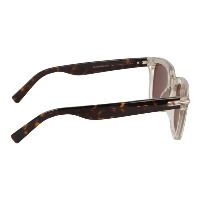 DIOR Acetate Square Sunglasses Unisex Transparent-3