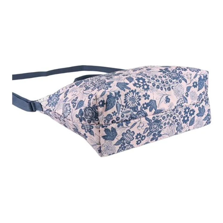 LeSportsac Nylon Tote Bag Shopping Bag Shoulder Bag Crossbody Bag Handbag Women's Pink & Blue-3