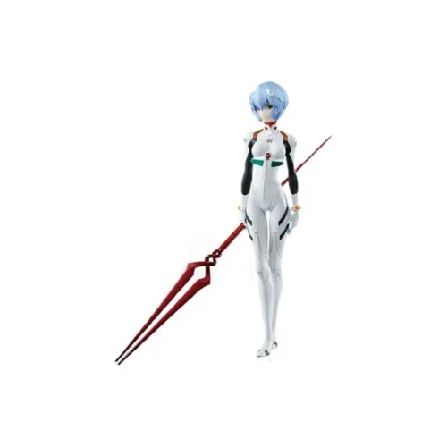BANPRESTO Rei Ayanami Glass Factory Ichiban Kuji Neon Genesis Evangelion Bonus Gifts 21cm