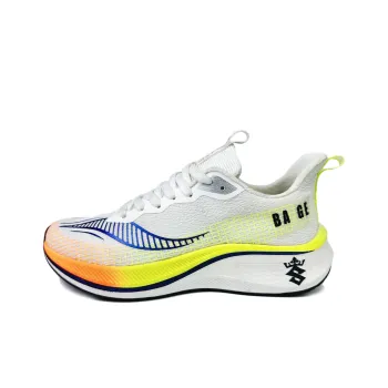 BAGE Running Shoes Unisex White Fluorescent