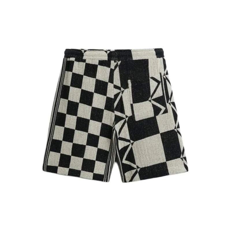 ZARA Casual Shorts Men's Black/White-1