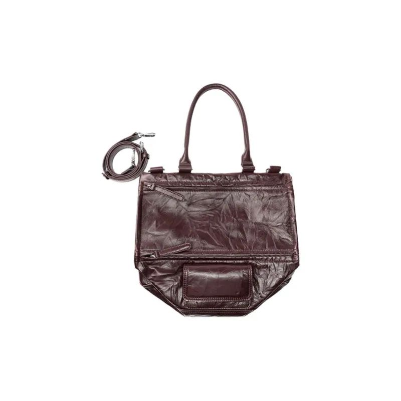CARTELO Top Grain Cow Leather Portable Crossbody Bag, Shoulder Bag Regular Women's Multicolor-5