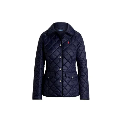 Polo Ralph Lauren Puffer Jackets Women's Dark Blue