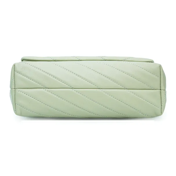 TORY BURCH Kira Sheepskin Chain Bag, Shoulder Bag, Crossbody Bag Medium Size Women's Green-3
