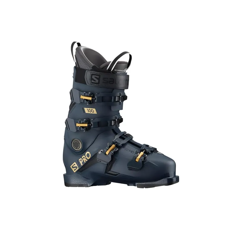 SALOMON Wear-Resistant High-Top Outdoor Shoes Women's Dark Blue-1