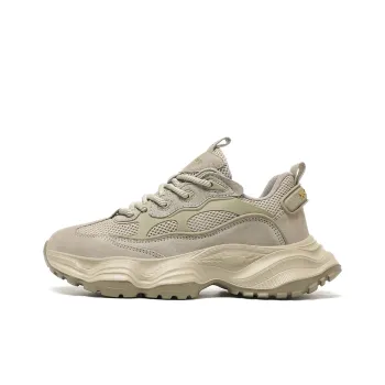 X-ZONE Breathable Impact-Resistant Lightweight Height Increasing Low-Top Chunky Sneakers Men's