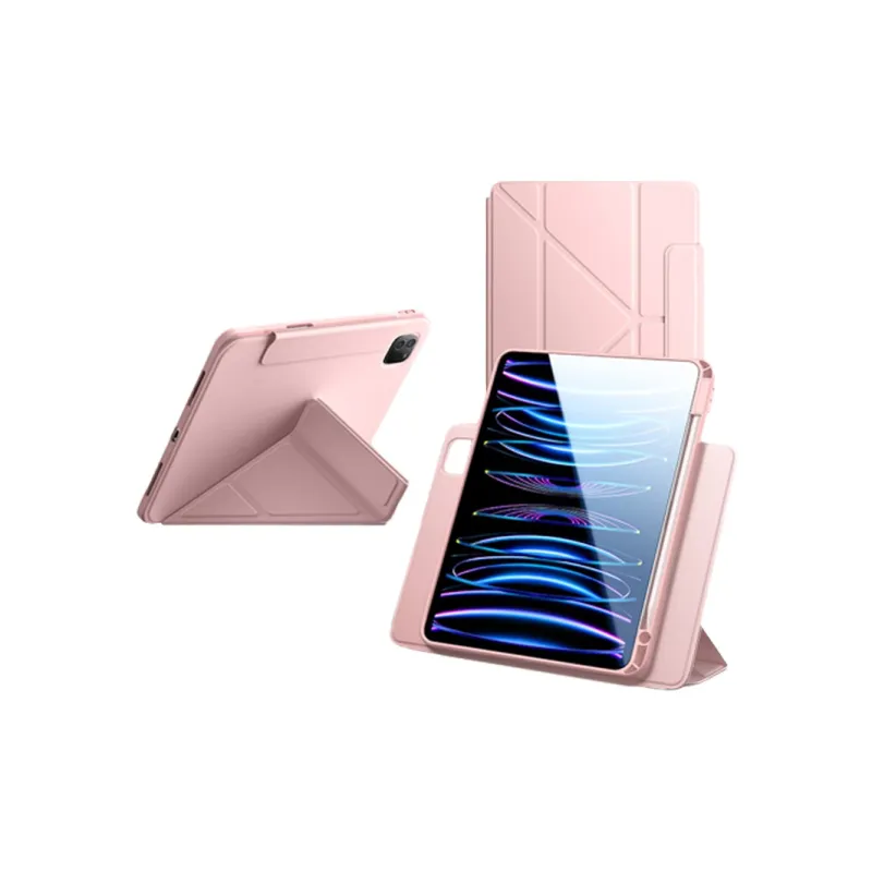 Lisen 360 Degree Rotation Compatible With IPad Air 5 Magnetic Tablet Protective Case With Pen Slot-30