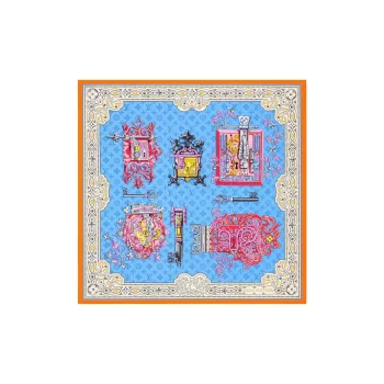 LOUIS VUITTON Lv Locks Square 90