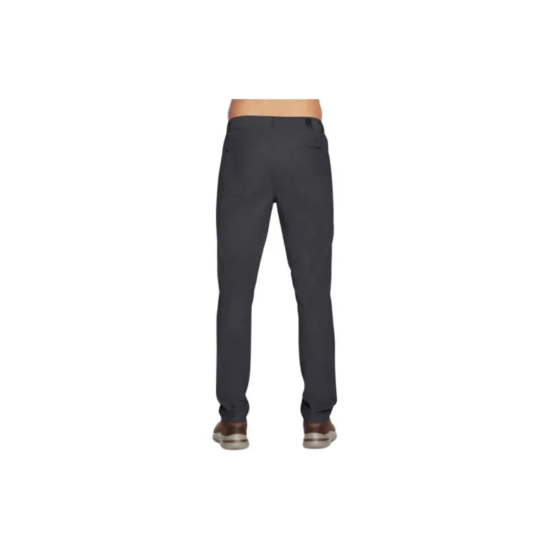 Skechers GO WALK Casual Pants Men's Black/Charcoal-1