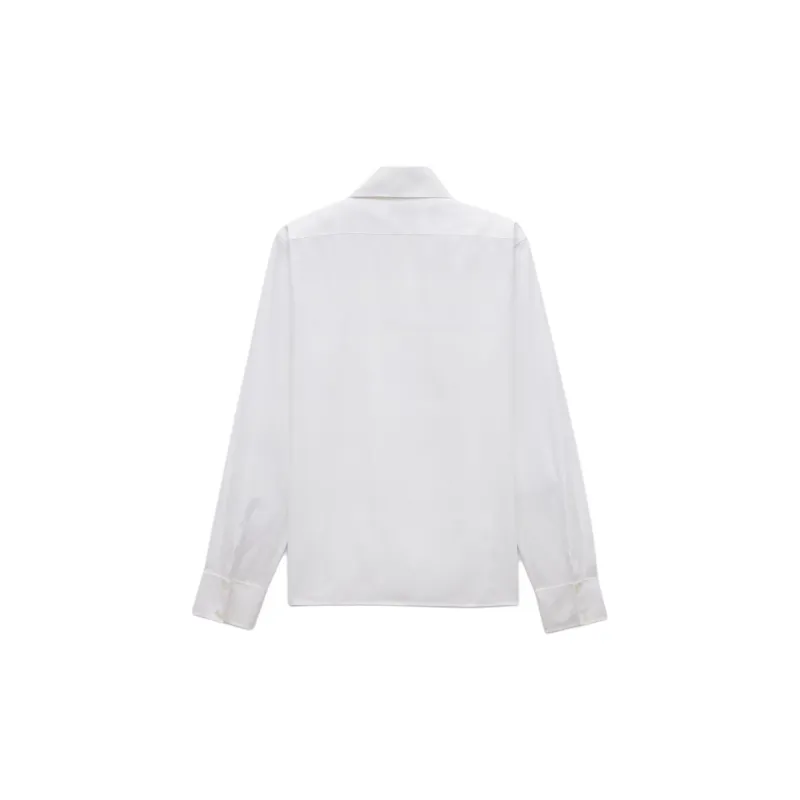 SAINT LAURENT Striped Button Up Shirt-1