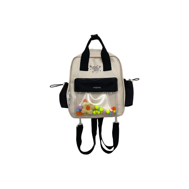 NOMK Nylon Backpack Handbag Women's Purple/Blue/Black/Yellow/Green-7