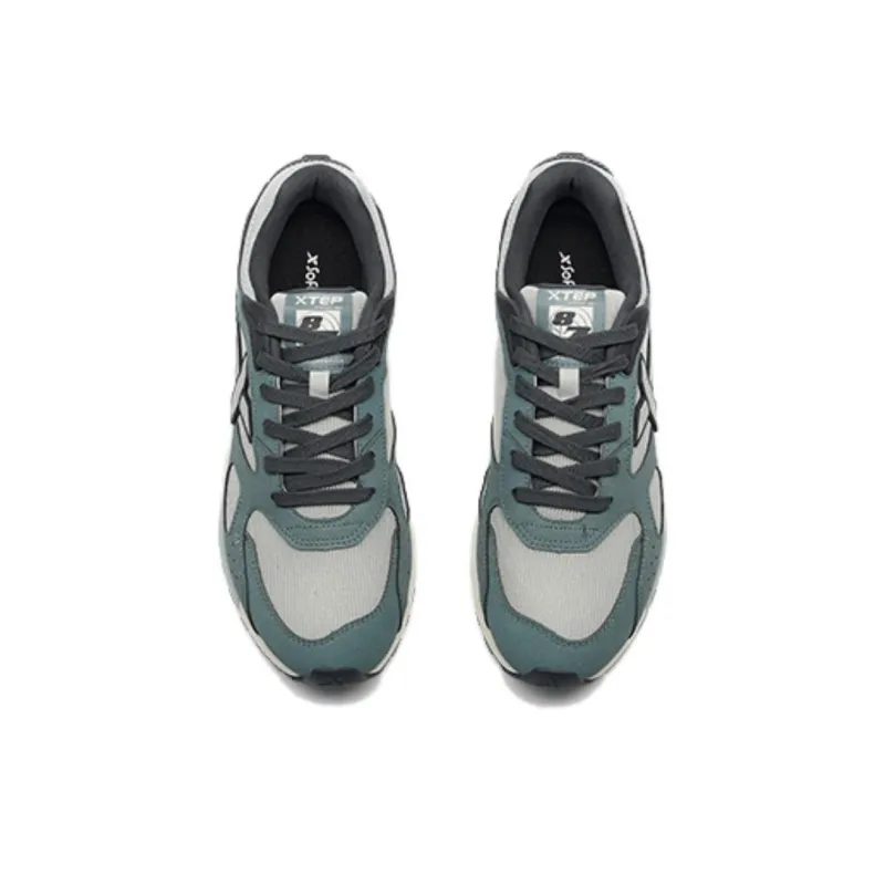 XTEP Lightyear Wear-resistant And Lightweight Low-Top Casual Shoes Men's Gray-2