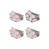 Group C - Rice Ear Jacquard - Pink+Gray+Ginger Yellow+Green (4 pieces)