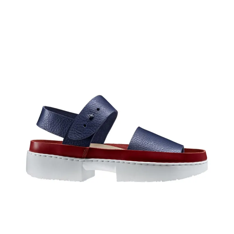 Trippen Traffic Sport Strap Sandals Women's Blue-1