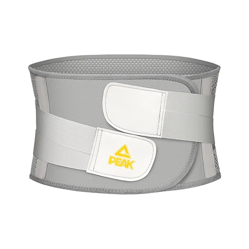 PEAK Back Support Braces Fitness Breathable, Protective, Rehabilitation, Compression Gray Polyester Unisex-1