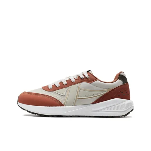 XTEP X70 Wear resistant And Lightweight Low Top Casual Shoes Men's White Orange