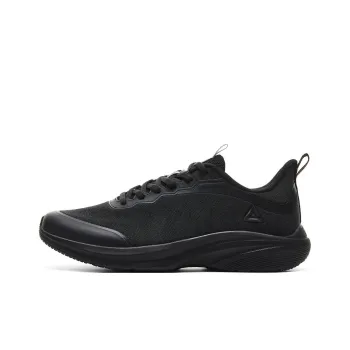 PEAK Abrasion Resistant Low Top Casual Running Shoes Women's Black