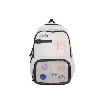 BAODIDAISHU Nylon And PVC Backpack Regular Unisex Multicolor