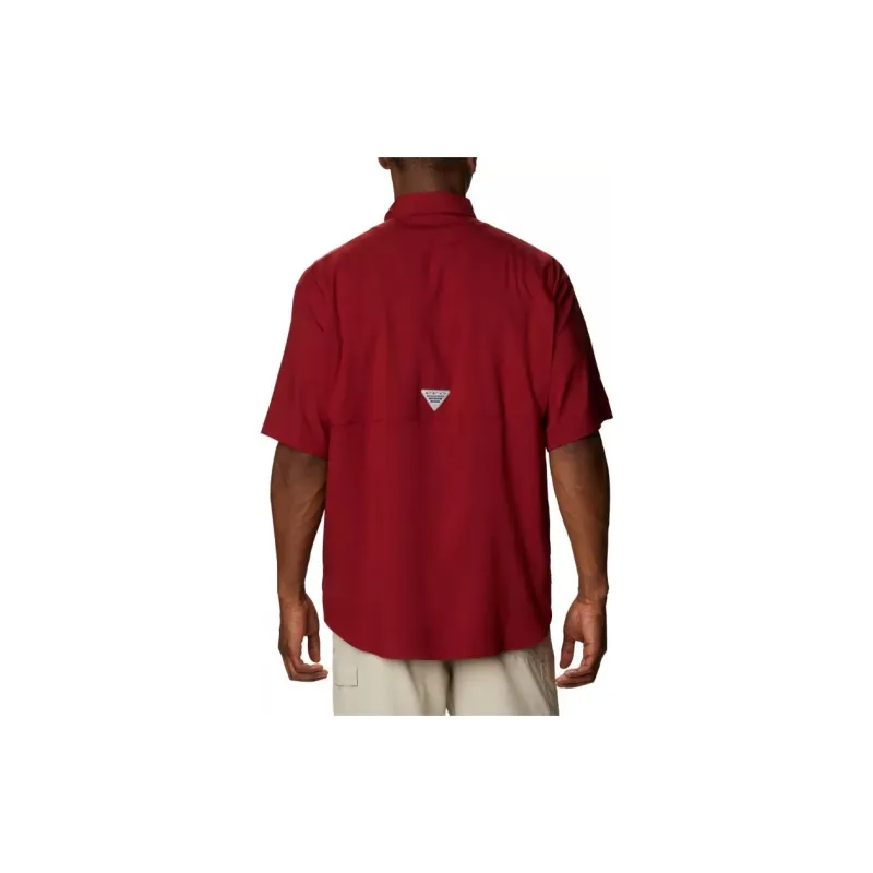 Columbia Men’s PFG Tamiami™ II Short Sleeve Shirt Shirt Men's Beet Color-1