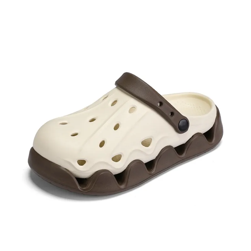 OUBT Wave Platform Design Clogs Unisex-8