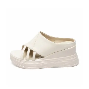 ZHR Slide Slippers Women's Beige/Nude/Silver