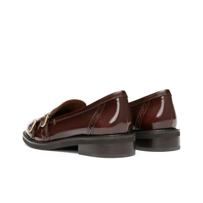 Staccato Round Dance Sweetheart Shiny Loafers Women's-3