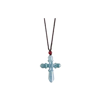 Zheng Baifu Bean Type Jadeite Necklaces Unisex
