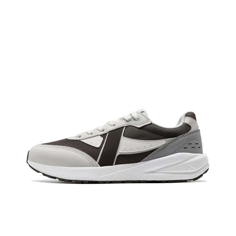XTEP Wear resistant And Lightweight Low Top Casual Shoes Men's Brown Gray-0