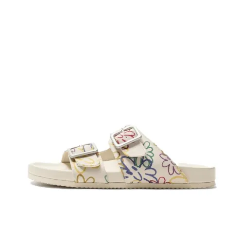 ZARA Slip-Resistant Slide Slippers Men's Gray White