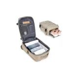 Khaki Upgraded Large Size (with Wet-Dry Separation Pocket, Independent Shoe Compartment, Individual Laptop Compartment)
