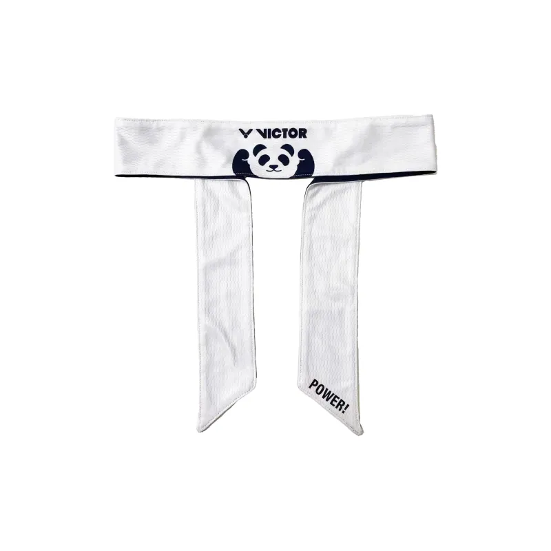 VICTOR Badminton Panda Wrist Brace Breathable Black White Unisex-3