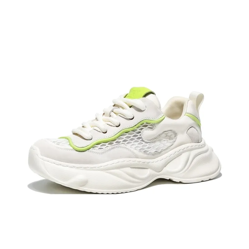 MOERBAI Wear Resistant Breathable Lightweight Height Increasing Low Top Casual Shoes Unisex-1