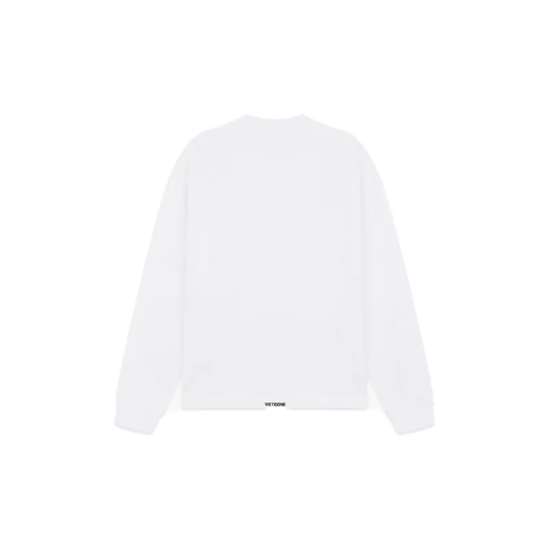 WE11DONE Pearl Bear Long Sleeve T shirt-1