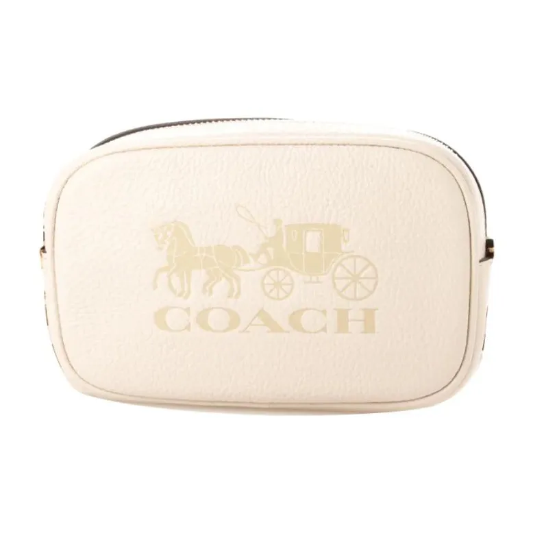 COACH Jes Cow Leather Portable Crossbody Bag Shoulder Bag Women's White-0