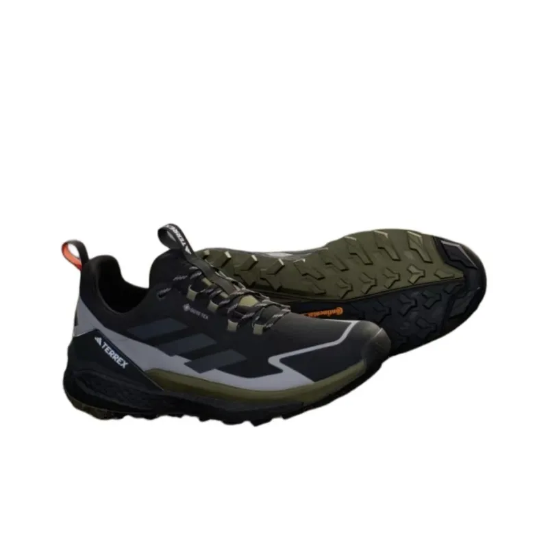 Adidas Terrex Free Hiker 2.0 Low Gore Tex Core Black Carbon Olive Strata-4