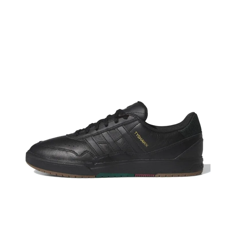 Adidas Tyshawn Ii Core Black Collegiate Green-0