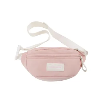 MOK Nylon Sling Bag Unisex Pink/Orange Red/Yellow/Green/Blue