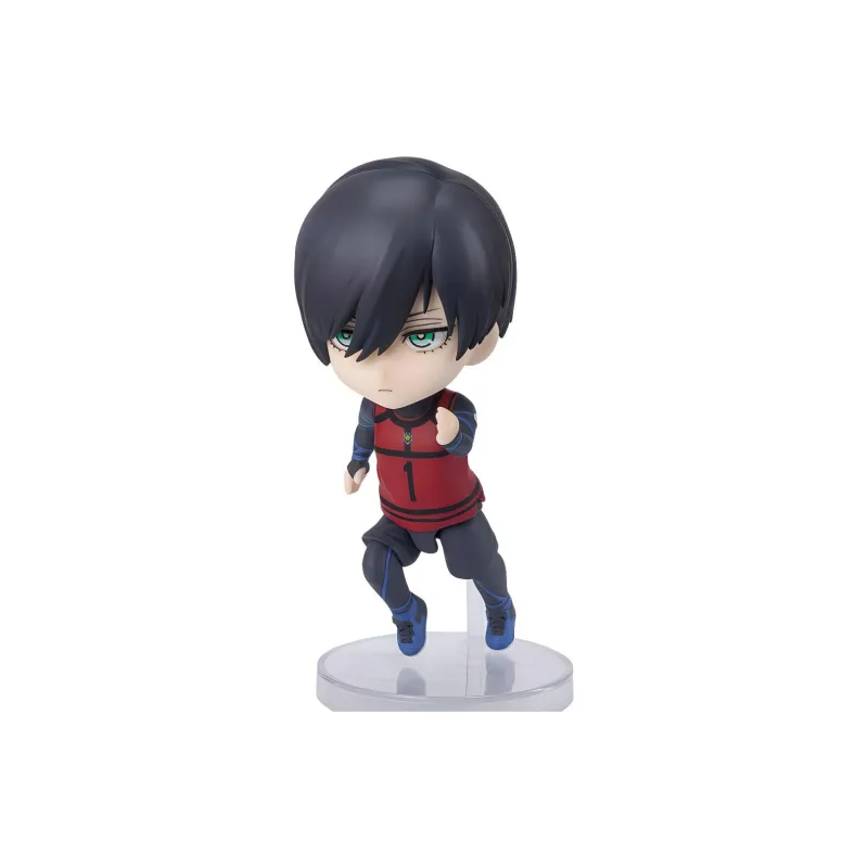 BANDAI Figuarts Mini Blue Lock Itoshi Rin Chibi Figures 9cm-2