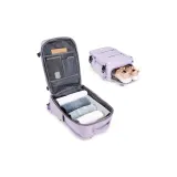 Light Purple Upgraded Tubas (with Wet-Dry Separation Pocket, Independent Shoe Compartment, Individual Laptop Compartment)