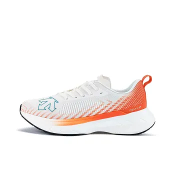 DESCENTE DELTA Anti Slip Wear Resistant Low Top Sports Running Shoes Men's Orange