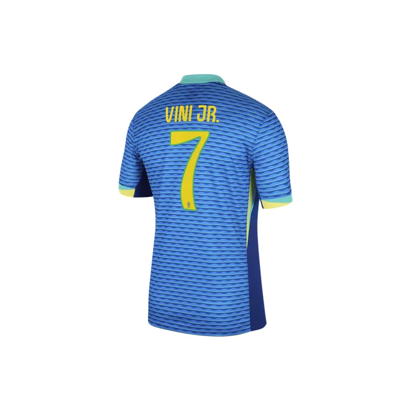 Nike Vini Jr. Brazil National Team 2024 Stadium Away Men's Nike Dri FIT Soccer Jersey-1