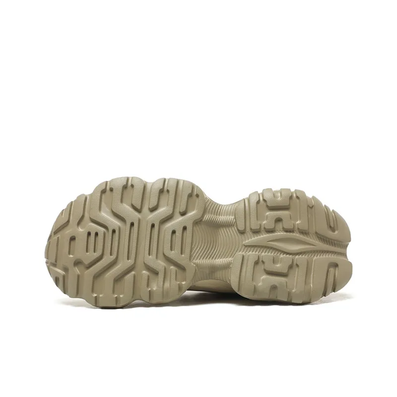 X-ZONE Breathable Impact-Resistant Lightweight Height Increasing Low-Top Chunky Sneakers Men's-6