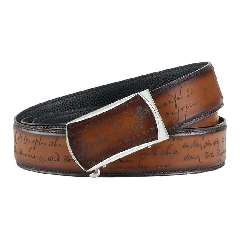 MR'GUFA Leather Belts Men-13