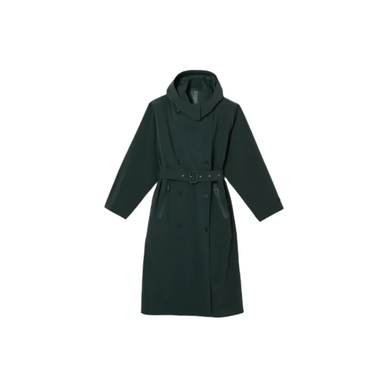 LACOSTE Trench Coat Women's Green-1
