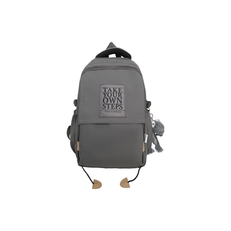 BAODIDAISHU Nylon Travel Backpack Laptop Bag Regular Unisex Multicolor-5