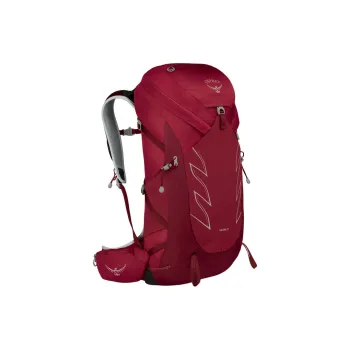 OSPREY Recycled Nylon Outdoor Mountaineering Bag Backpack Regular Unisex Red