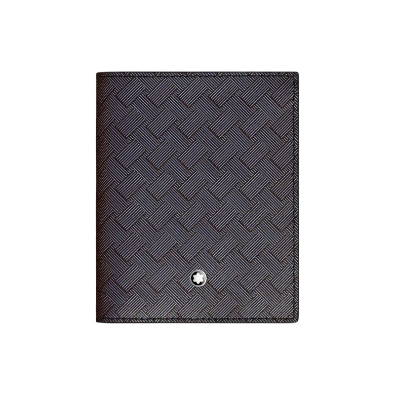 MONTBLANC Cow Leather Wallet Regular Men's Lavender Gray-0