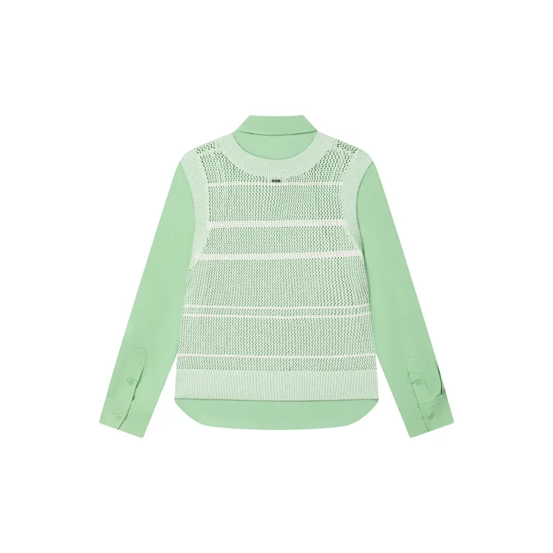 FILA Shirts Women's Starlight Green-1