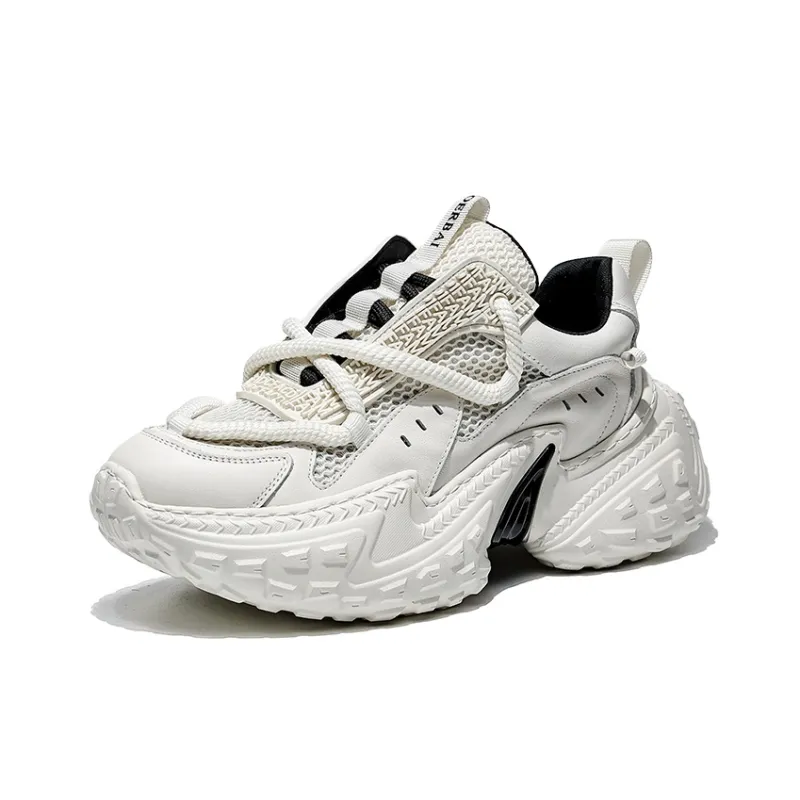 MOERBAI Chunky Sneakers Unisex Low Top-1