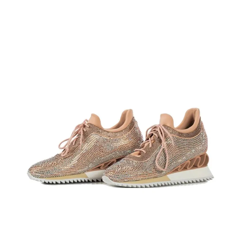 Le Silla Reiko Wave Crystal embellished Sneakers Women's-2